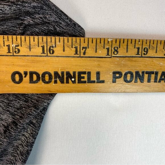 Athleta Women’s Faux Wrap Dress Outdoor Active Athleisure Pockets Large Silver - Picture 8 of 9